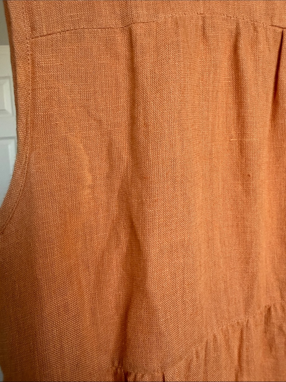 Sleeveless Tiered Maxi Dress in Terracotta - Picture 11 of 15